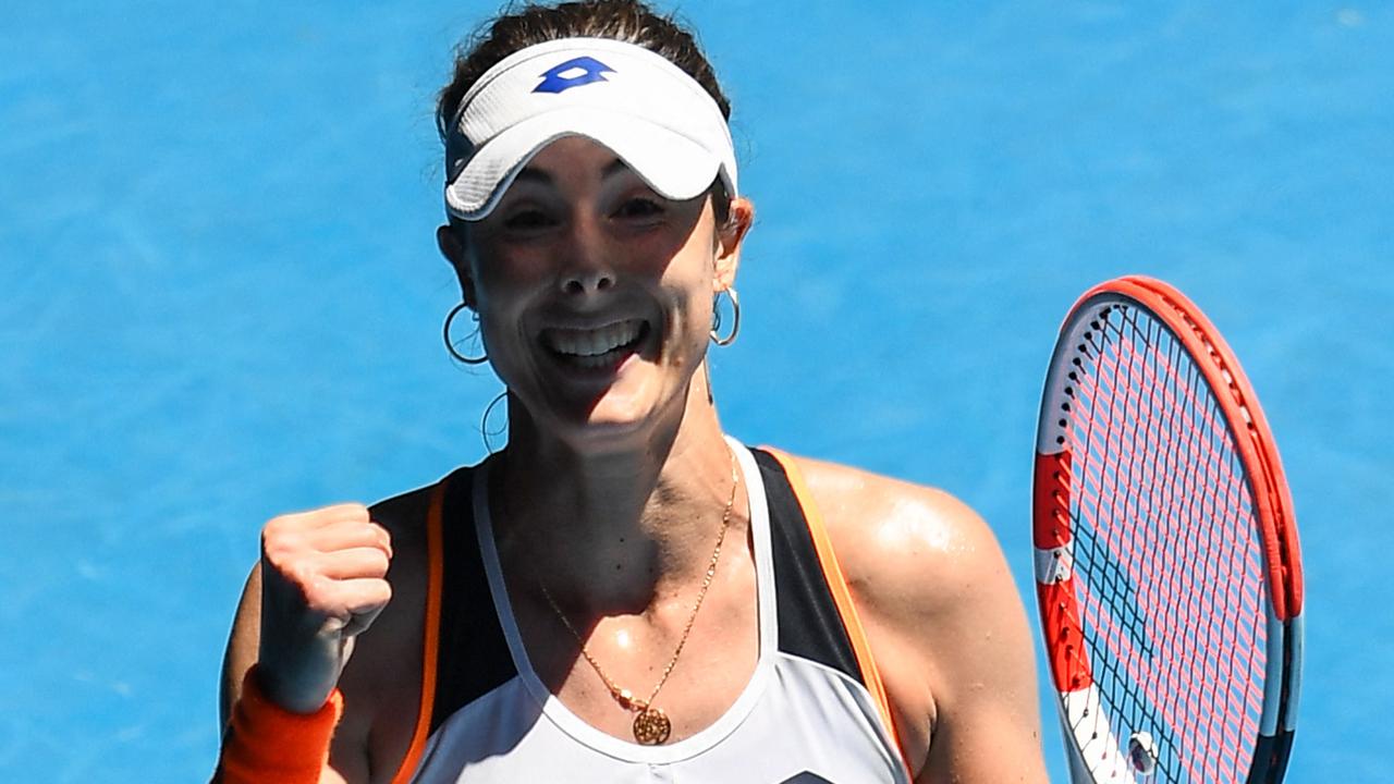 France's Alize Cornet says she hopes ‘the vaccine works and I get protected.’