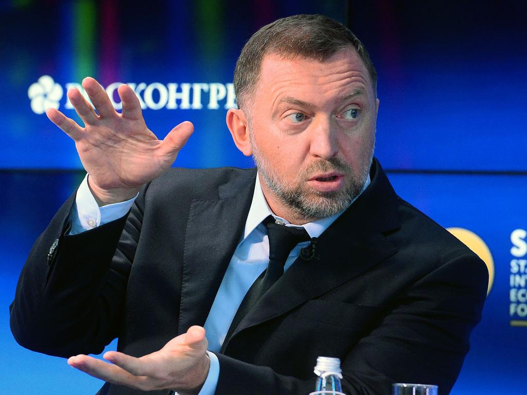 Russian billionaire Oleg Deripaska, who heads aluminium producer Rusal. Picture: Olga Maltseva/AFP