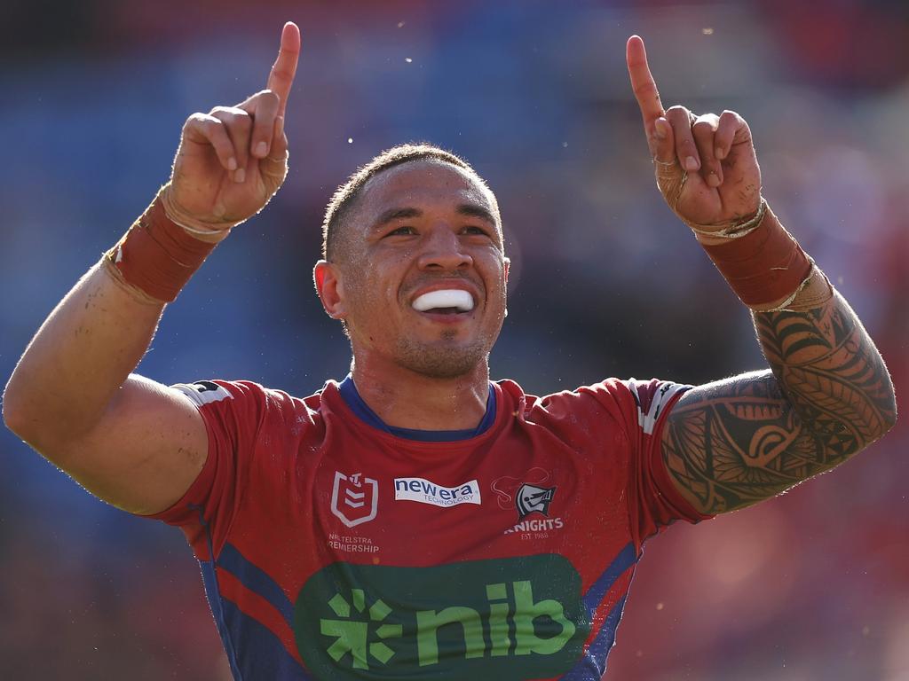 The Knights are in a fight to retain Tyson Frizell. Picture: Getty Images