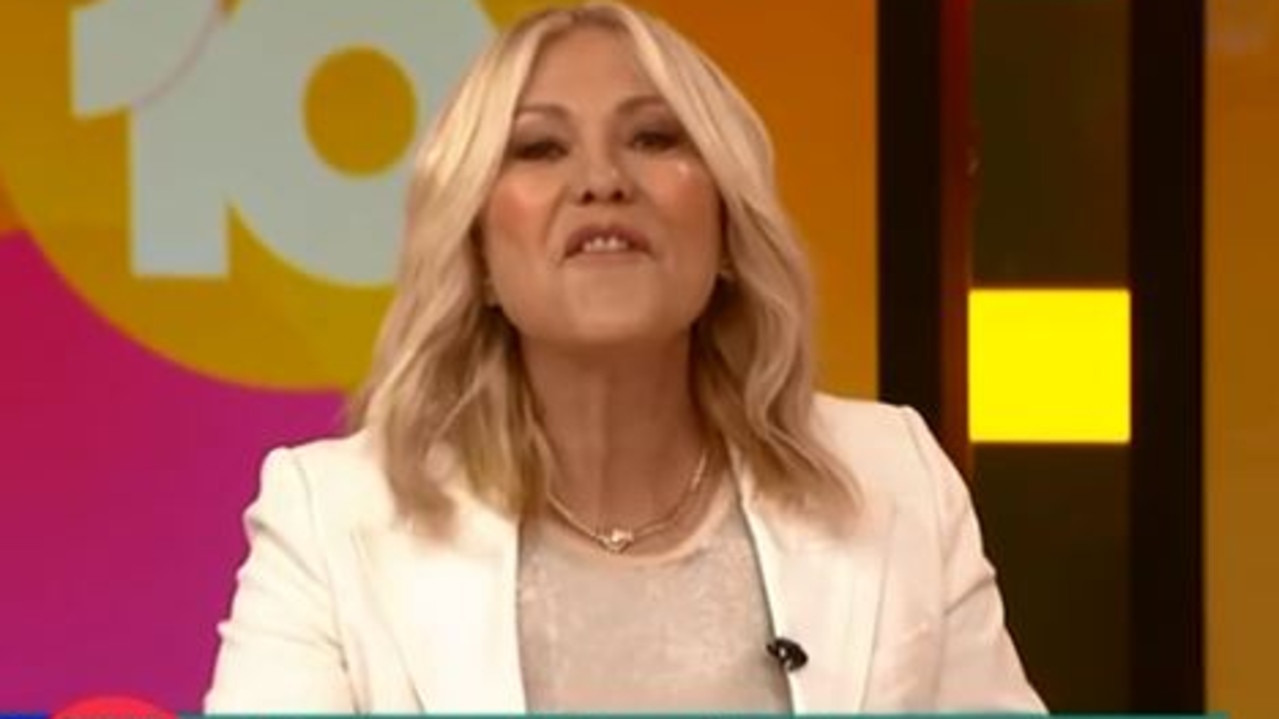 A fired-up Kerri-Anne on Studio 10.