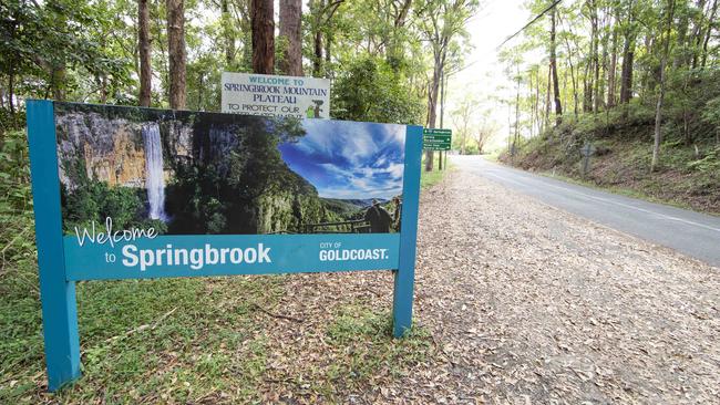 Spingbrook in the Gold Coast Hinterland. Picture: Nigel Hallett