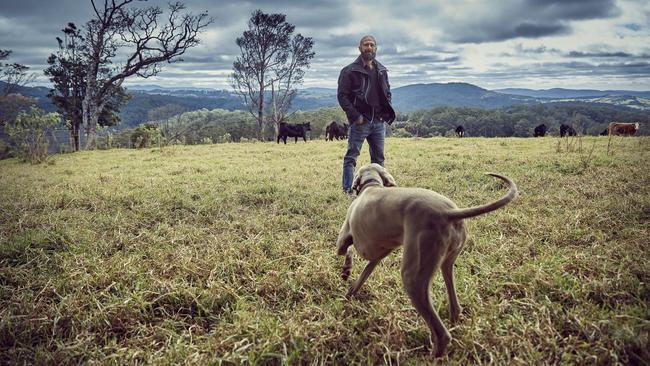 Sam Dimarco in Dorrigo, NSW. Picture: Nick Cubbin