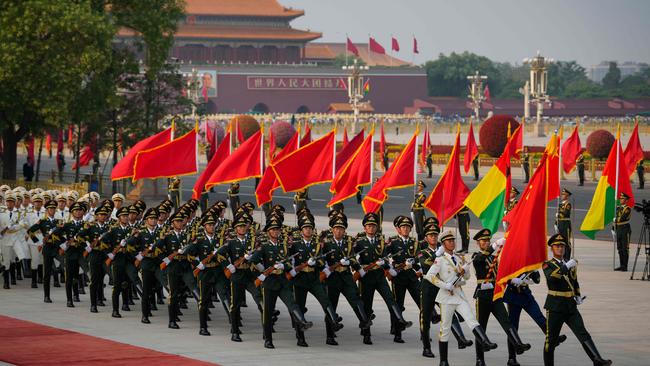 ‘Chinese stocks rise and fall on the instructions of the Chinese Communist Party and, in particular, Xi Jinping’. Picture: Vincent Thian/Pool/AFP