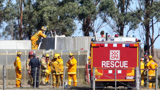 CFA volunteers will be able to stay at the integrated stations, but there are concerns volunteers will be pushed aside into the future. File picture: Glenn Ferguson