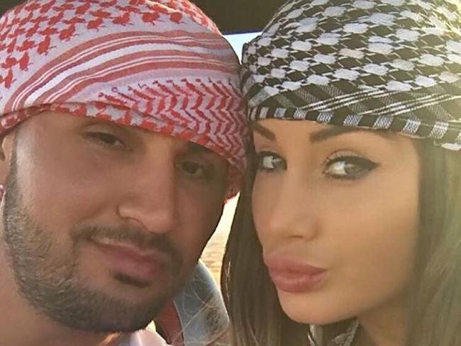 Salim Mehajer and his wife Aysha / Picture: Instagram