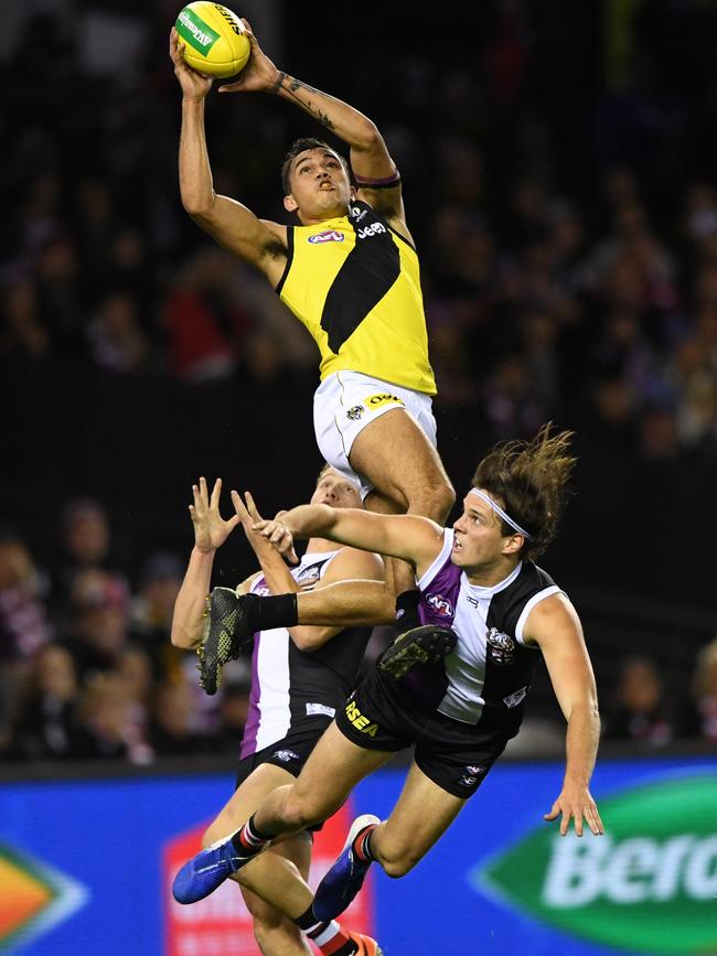 Sydney Stack played some spectacular football. Picture: AAP Image/Julian Smith