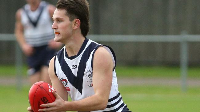 Jackson Bowne in action for Bundoora. Picture: Hamish Blair