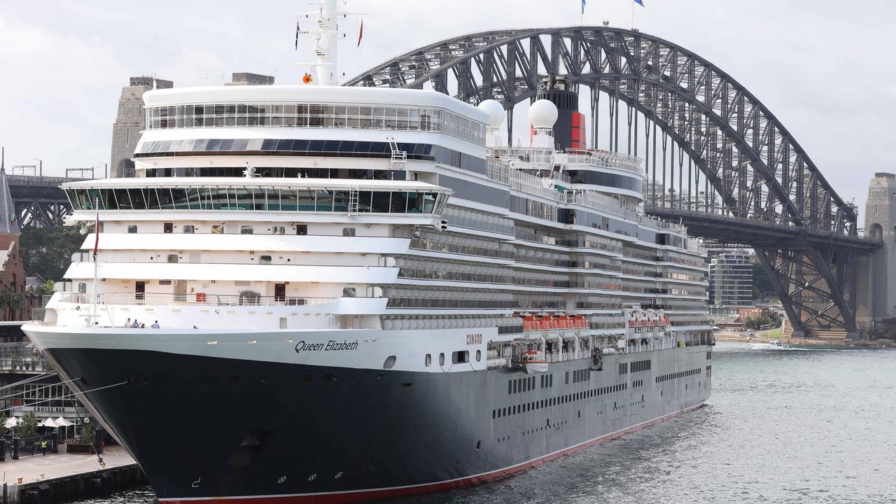 Cunard has announced they won’t be doing Australian voyages until 2022. Picture: David Swift