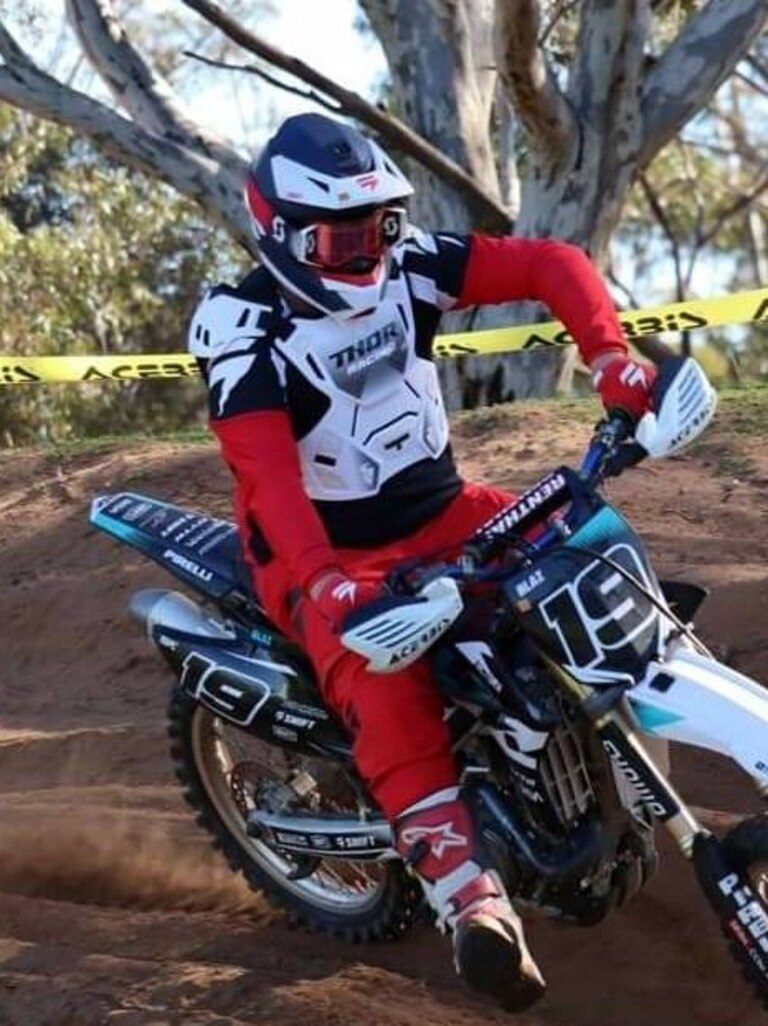 Blaze Hoskins was on his way to work in the Riverland when he was killed. Picture: Supplied Mel Hoskins/Facebook