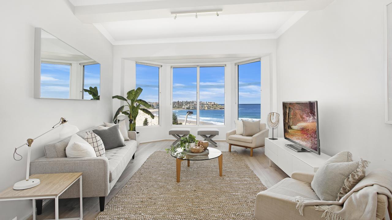 The apartment at 7/70 Campbell Pde, Bondi Beach, has incredible beach and ocean views to Ben Buckler.