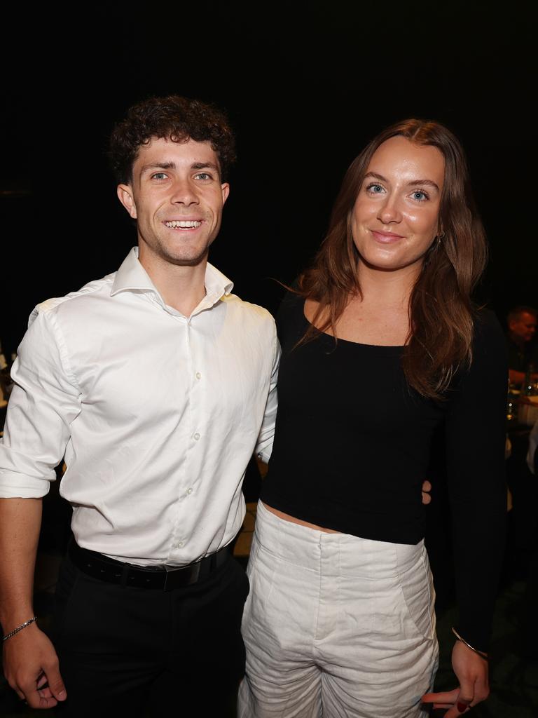Jett Milford-Ferguson and Lily Alford at the Star casino . Pic Annette Dew