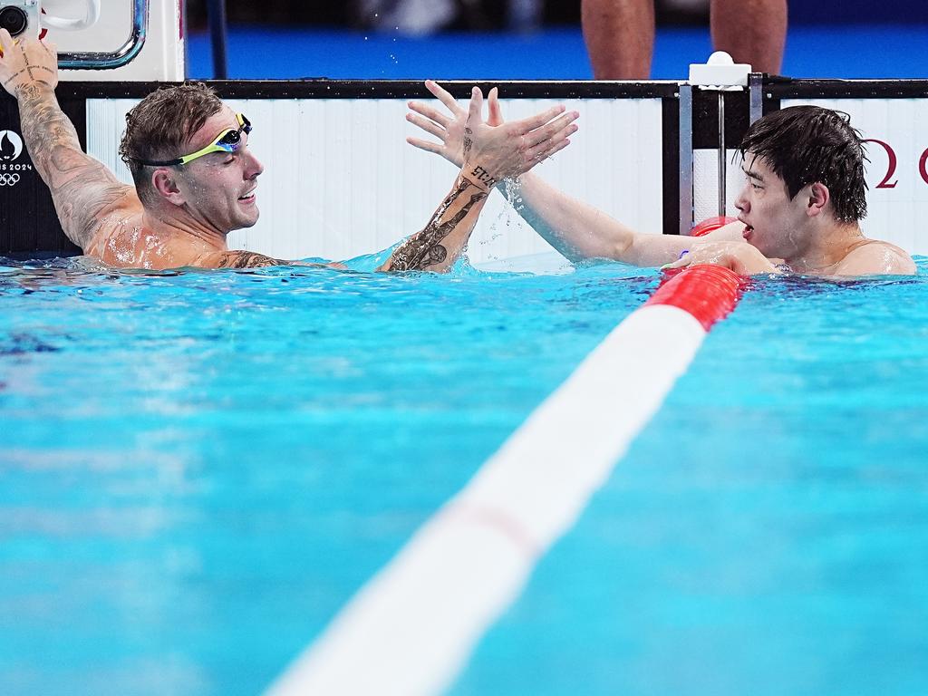 Chalmers and Pan have actually become mates. Picture: Du Yu/Xinhua via Getty Images