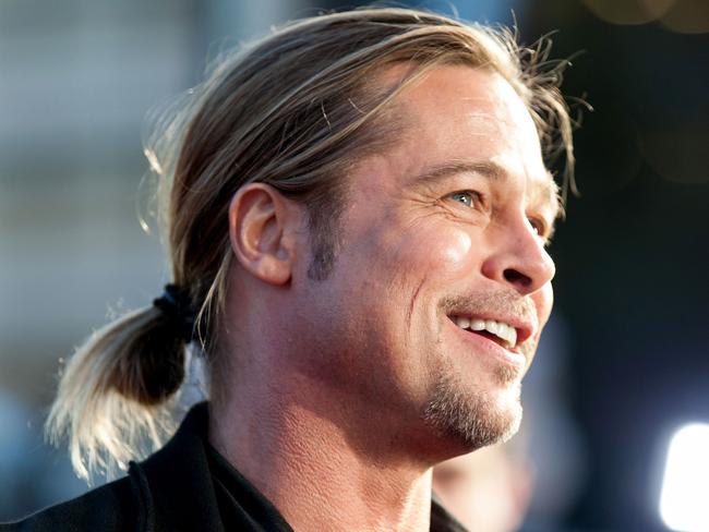 Brad Pitt at the “World War Z” premiere on June 9, 2013 in Sydney, Australia. Picture: Getty