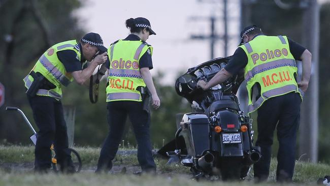 A motorcyclist in Clyde is among four who died on Victorian roads on Sunday. Picture: Wayne Taylor