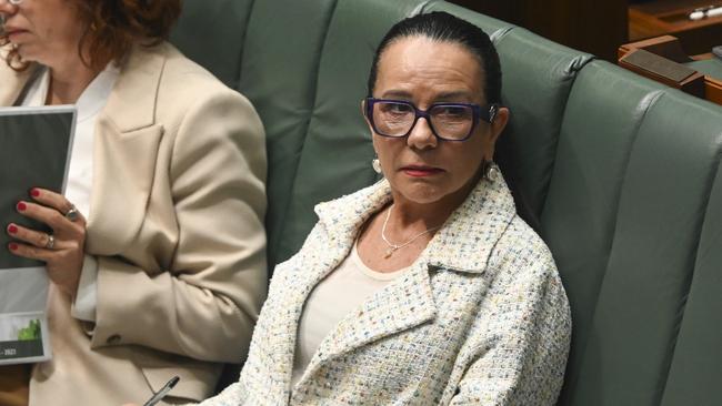 Indigenous Australians Minister Linda Burney in question time on Thursday. Picture: NCA NewsWire / Martin Ollman