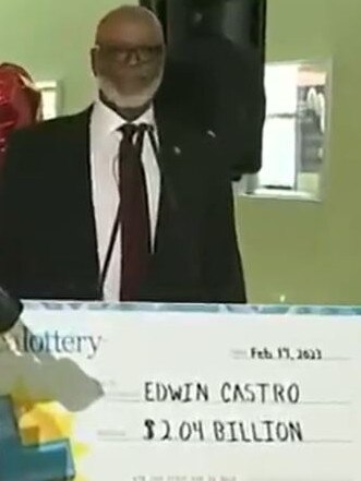 Mr Castro won a record-breaking amount. Source: supplied