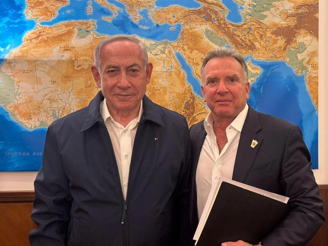 Prime Minister Benjamin Netanyahu has already met with Donald Trump's Mideast envoy Steve Witkoff.