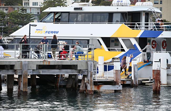 Manly Fast Ferry commuters can expect a better experience from the takeover Picture: Adam Yip