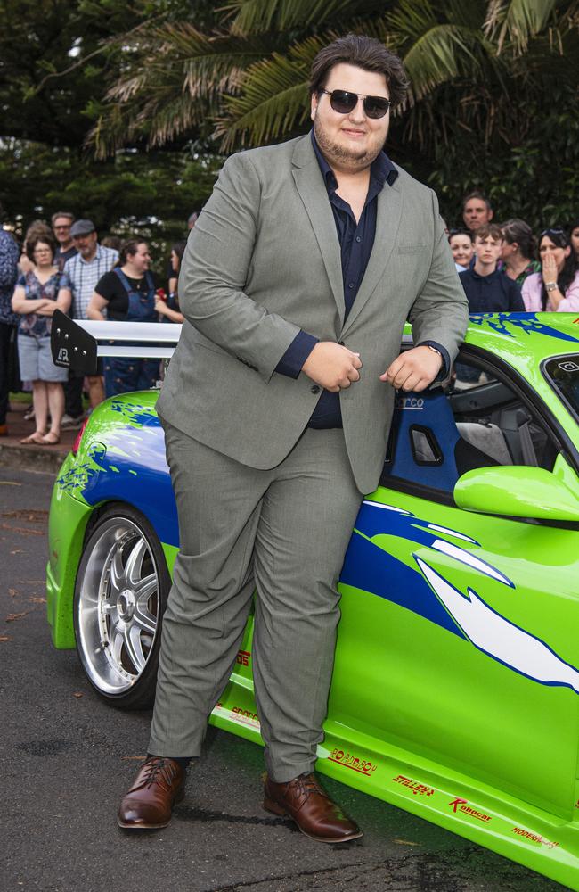 Graduate Ethan Baillie-Pignat at Toowoomba Christian College formal at Picnic Point, Friday, November 29, 2024. Picture: Kevin Farmer