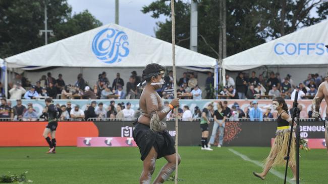 Cronulla Sharks v Gold Coast Titans at C.ex Stadium Coffs Harbour.