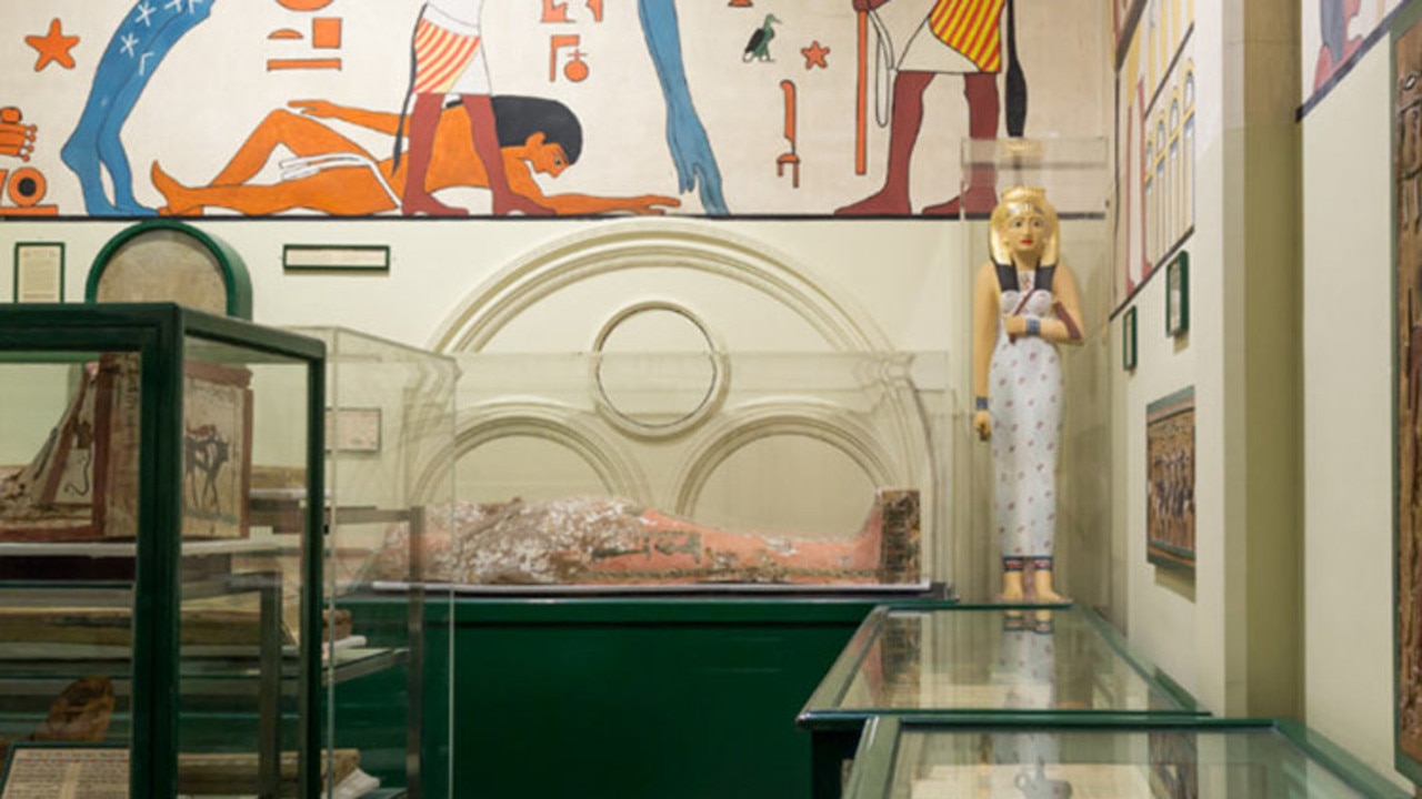 The Ancient Egypt gallery was originally established in 1939 and has changed very little since. Picture: SA Museum