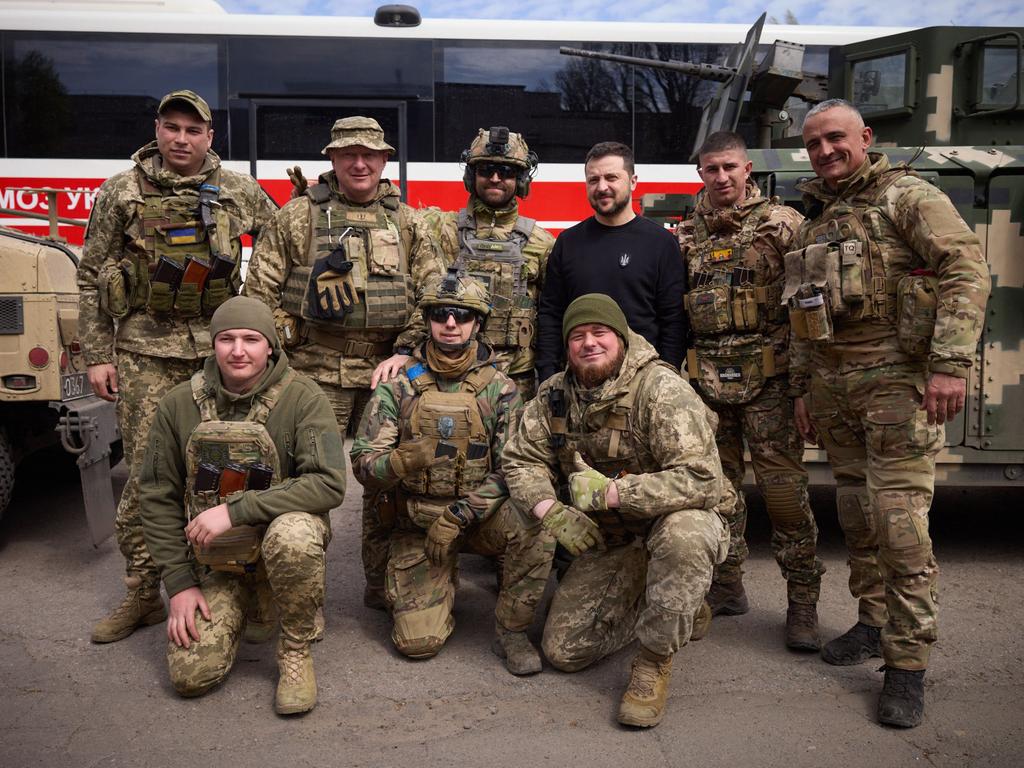 Russia has heavily shelled frontline town of Avdiivka. Picture: AFP