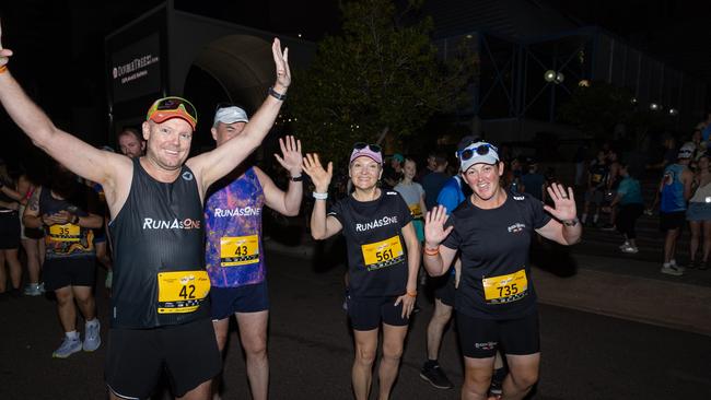 Dawn (far right) ran in City2Surf on Sunday, June 1. Picture: Pema Tamang Pakhrin