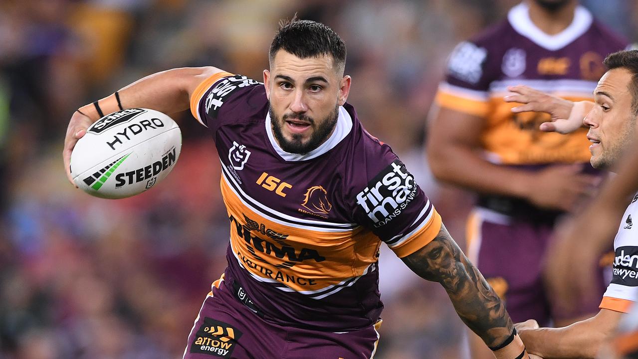 Jack Bird of the Broncos during the Round 5 NRL match between the Brisbane Broncos and the Wests Tigers