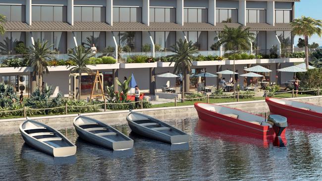 Plans have been unveiled for a multi-million upgrade to Spinnaker Sound Marina. Picture: Contributed