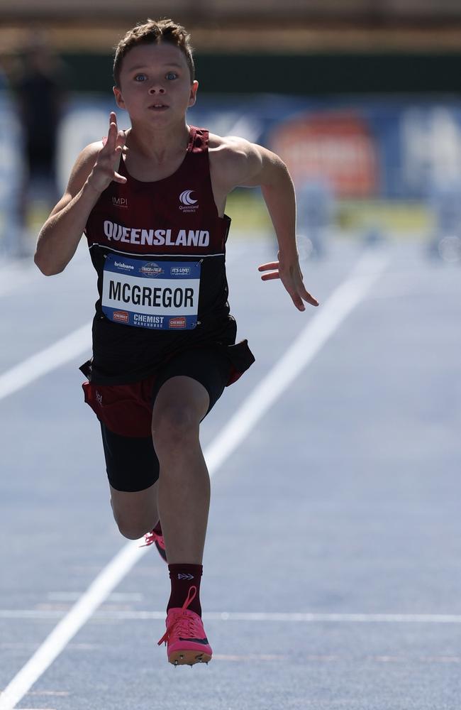 Sunshine Coast rising athletics talent Matthew McGregor. Picture: Craig Wasley.