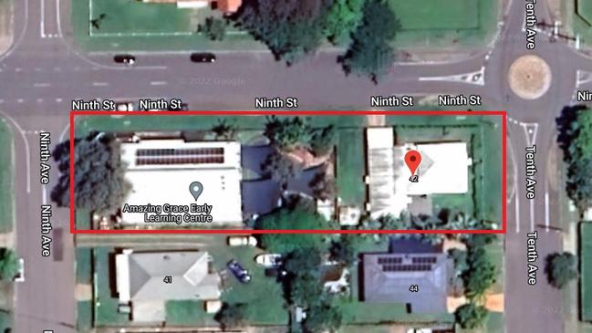 Amazing Grace Early Learning Centre has plans to extend into the property at 42 Tenth Ave. Picture: Google Maps.