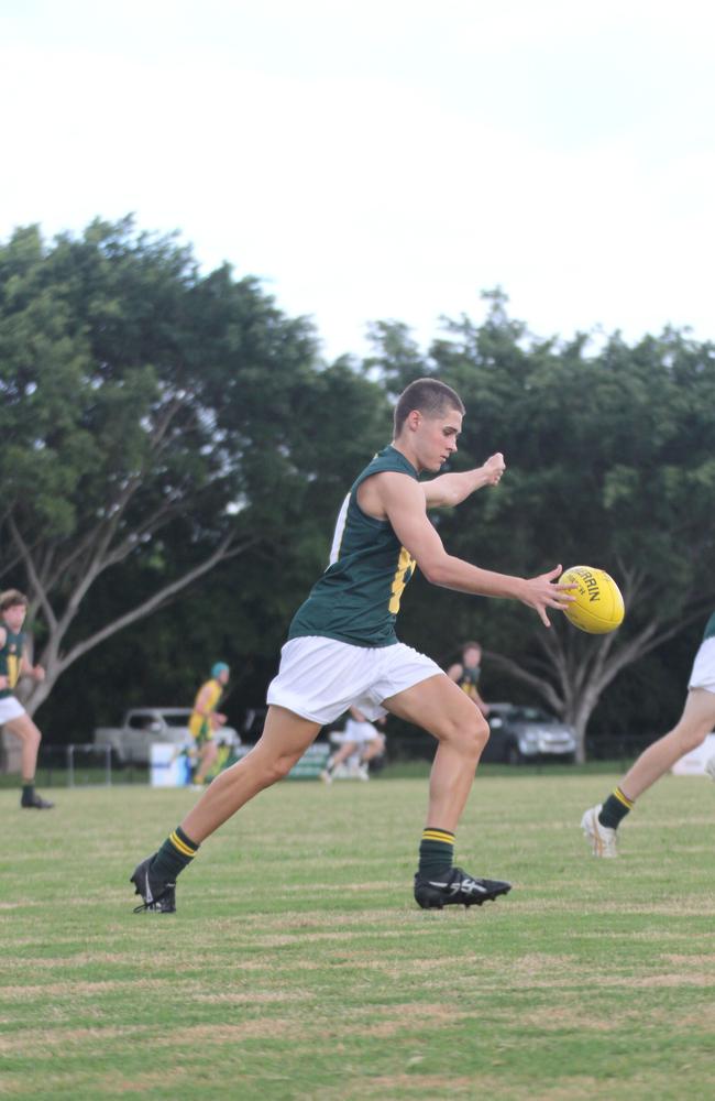 AIC Aussie Football round 2 action between St Patrick's College and Villanova College.