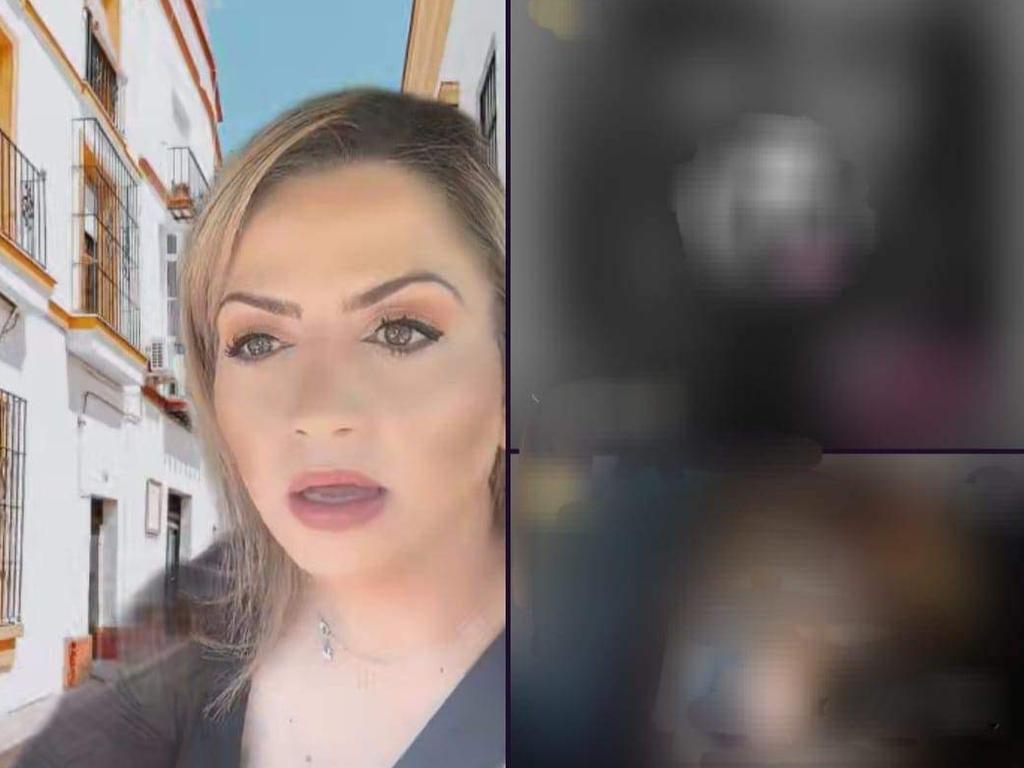 Several TikTok videos were time-stamped within the times she was being monitored. Picture: Supplied