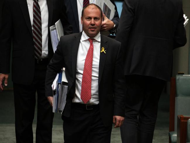 Mr Frydenberg said the new rule would “prevent retailers from attempting­ to confuse consumers”. Picture: Gary Ramage