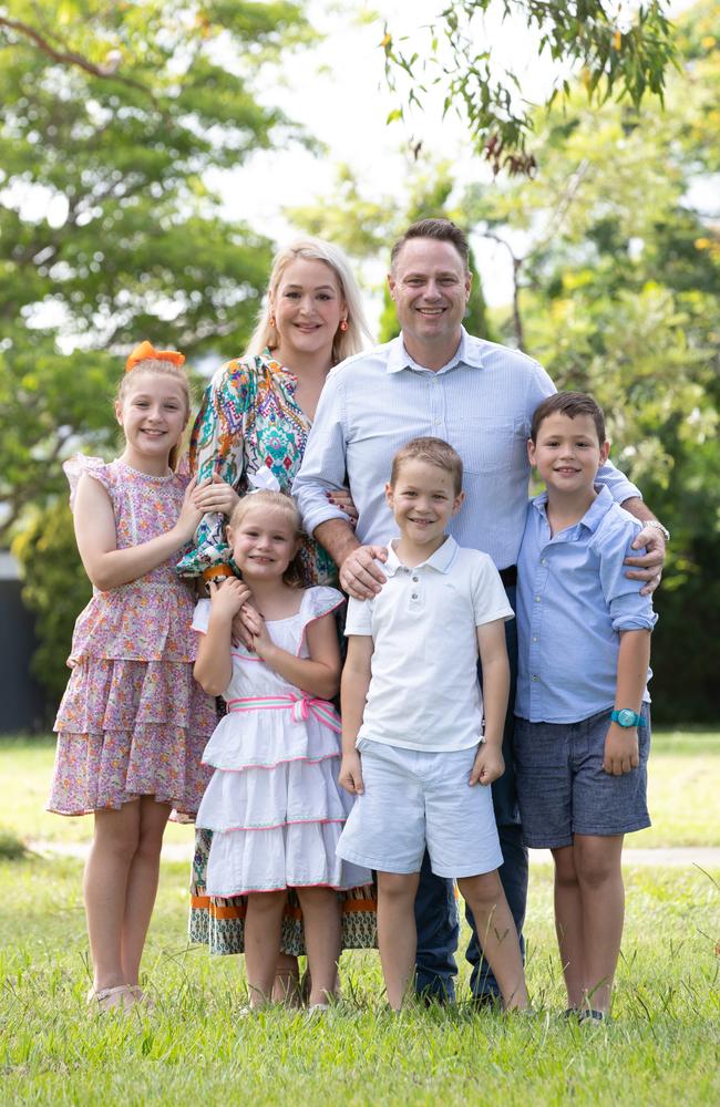 The Lord Mayor with his family.