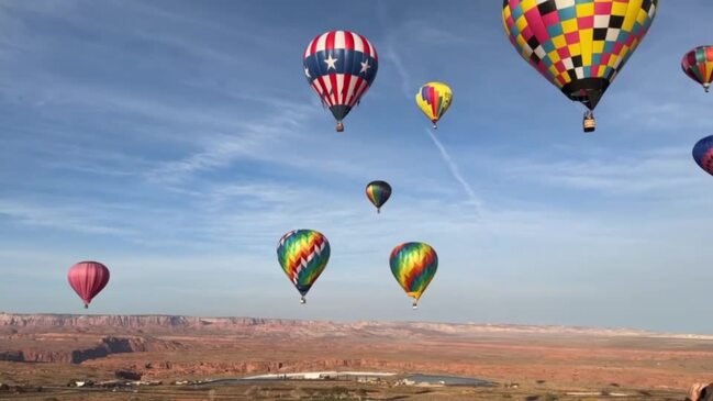 Annual Hot Air Balloon Festival Wraps Up in Arizona