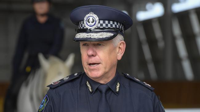 SEPTEMBER 25, 2024SAPOL Mounted Operations Unit moving into their new home at Gepps cross. Commissioner Grant Stevens Picture : RoyVPhotography.