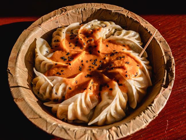 The Chowk’s much-loved Nepalese dumplings chicken momo. Picture: Linda Higginson