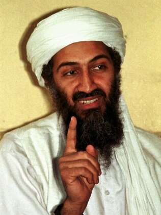 Osama Bin Laden in April 1998. Picture: AP Photo, File