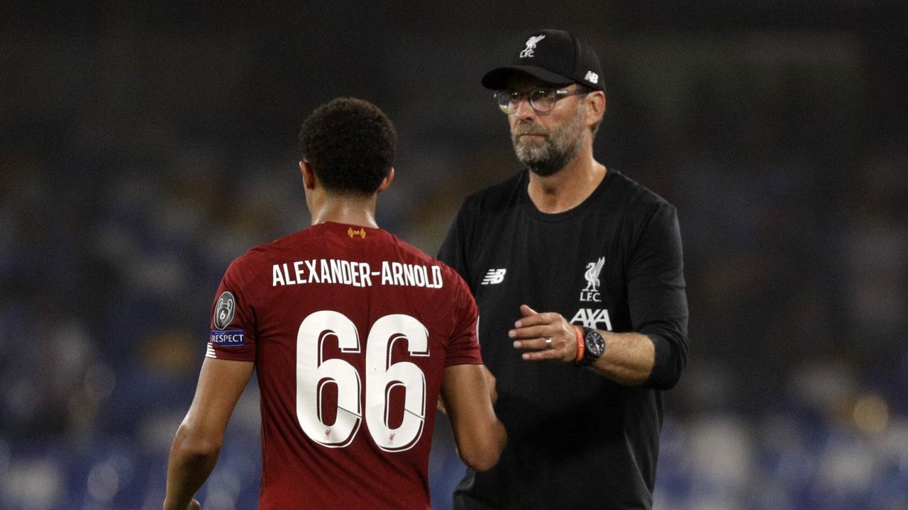 Jurgen Klopp admits he missed Trent Alexander-Arnold’s famous corner against Barcelona.