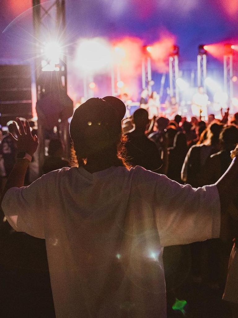 Hillsong has come under fire for hosting its Wildlife Summercamp with large crowds while musical festivals have been banned. Picture: Hillsong Youth/Instagram