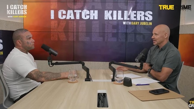 Shannon spoke about his experiences on the podcast. Picture: YouTube / I Catch Killers