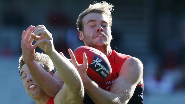 Jack Watts was one of Melbourne’s best players against Gold Coast Suns. Picture: Michael Klein