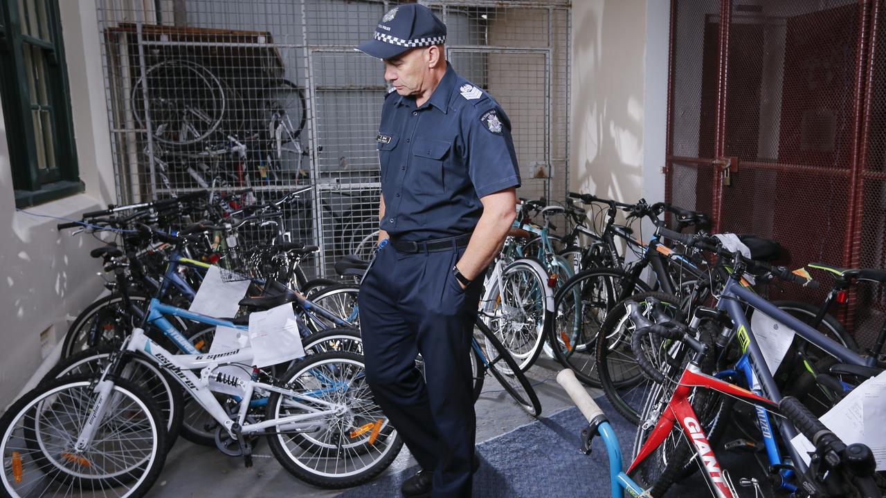 police bike stolen