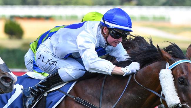 Jamie Kah has three rides for the day at Sandown Lakeside on Wednesday. Picture: Getty Images