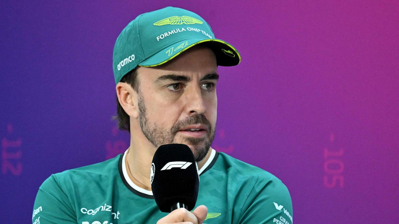 Fernando Alonso says the 2024 titles are all but wrapped up. (Photo by Andrej ISAKOVIC / AFP)