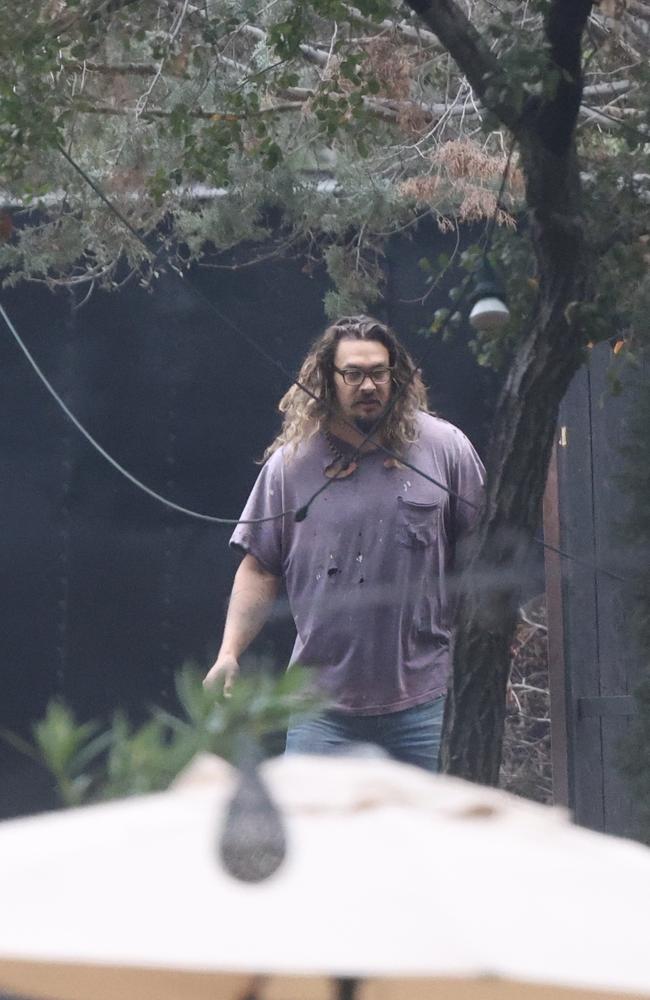 Jason Momoa camping out in pal's yard after shock split from Lisa