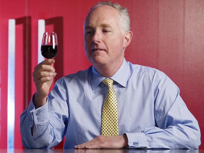 Mike Clarke 7 April 2014, Melbourne Pictures Eugene Hyland Treasury Wines Estate new CEO Mike Clarke in his Melbourne offices.