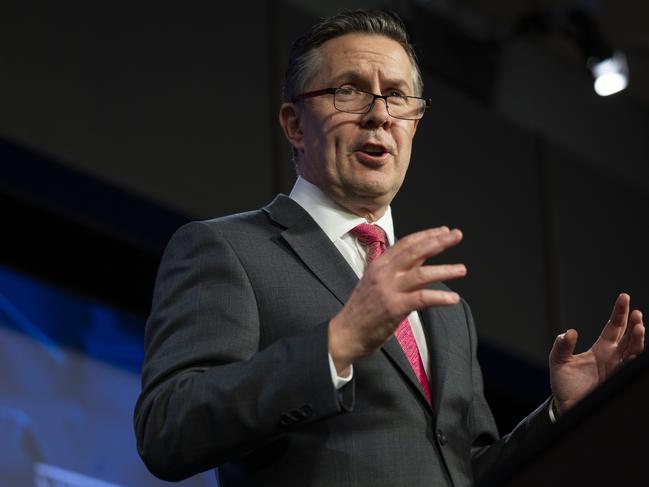 Health Minister Mark Butler has announced a tax hike on tobacco products. Picture: NCA NewsWire/Martin Ollman