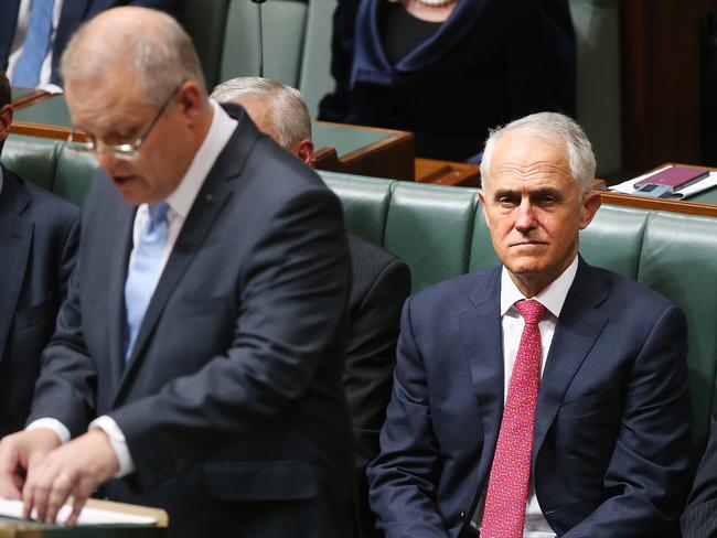 the government has told Australians who want to get ahead that it is Turnbull and Morrison who are on their side. Picture: Kym Smith